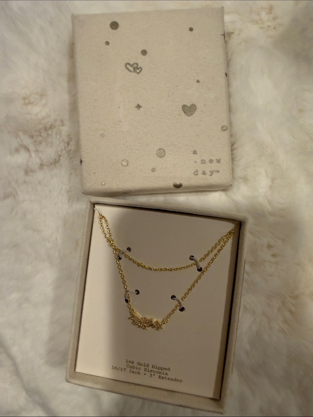 a new day Gold Layered Star Pendant Necklace